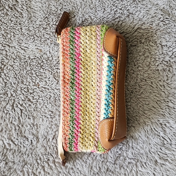 Rossetti woven style small purse coin cosmetic travel pouch - Picture 3 of 9